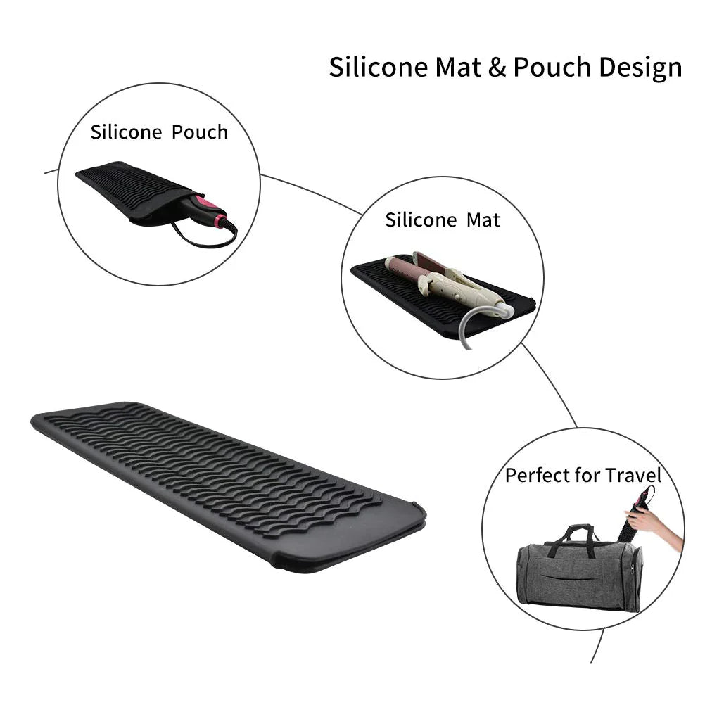 Heat Mat Silicone 480°F Foldable