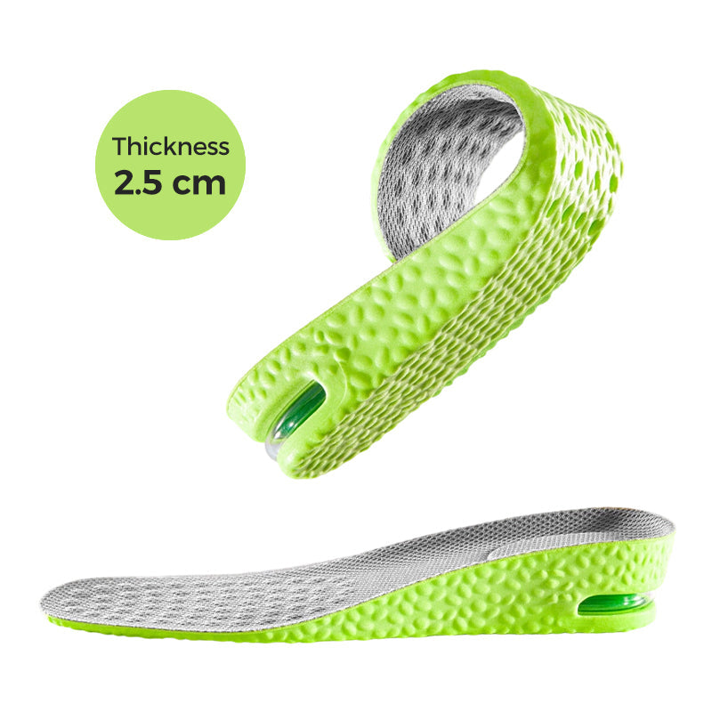 Height-Increasing Insoles Discreet Lift Arch Support & Heel Cup