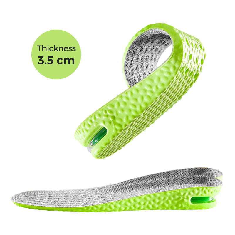 Height-Increasing Insoles Discreet Lift Arch Support & Heel Cup