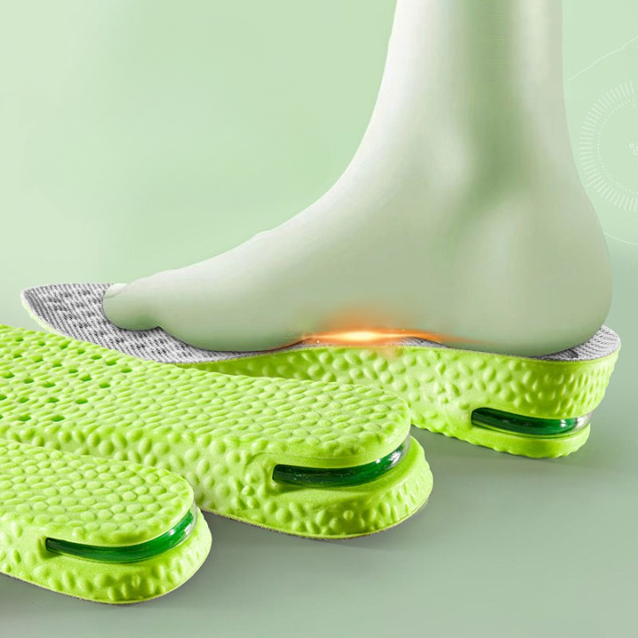 Height-Increasing Insoles Discreet Lift Arch Support & Heel Cup