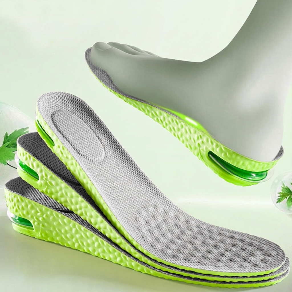 Height-Increasing Insoles Discreet Lift Arch Support & Heel Cup