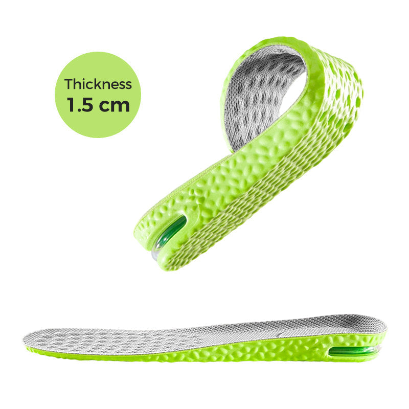Height-Increasing Insoles Discreet Lift Arch Support & Heel Cup