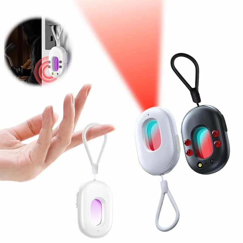 Hidden Camera Detector Infrared & LED 3 Scan Modes