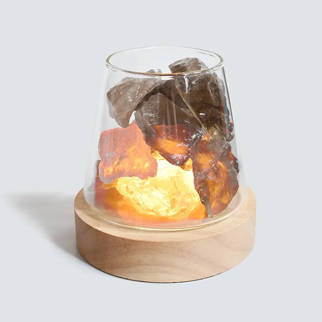 Himalayan Salt Lamp Rechargeable LED Diffuser