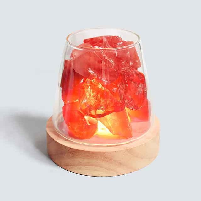 Himalayan Salt Lamp Rechargeable LED Diffuser