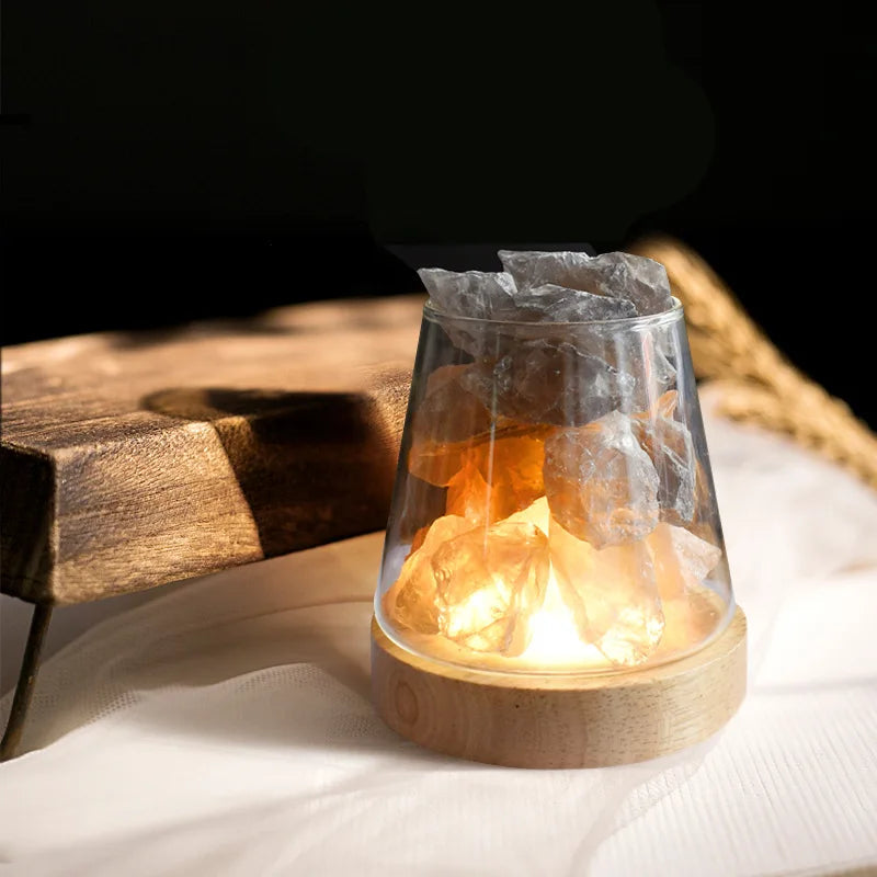 Himalayan Salt Lamp Rechargeable LED Diffuser