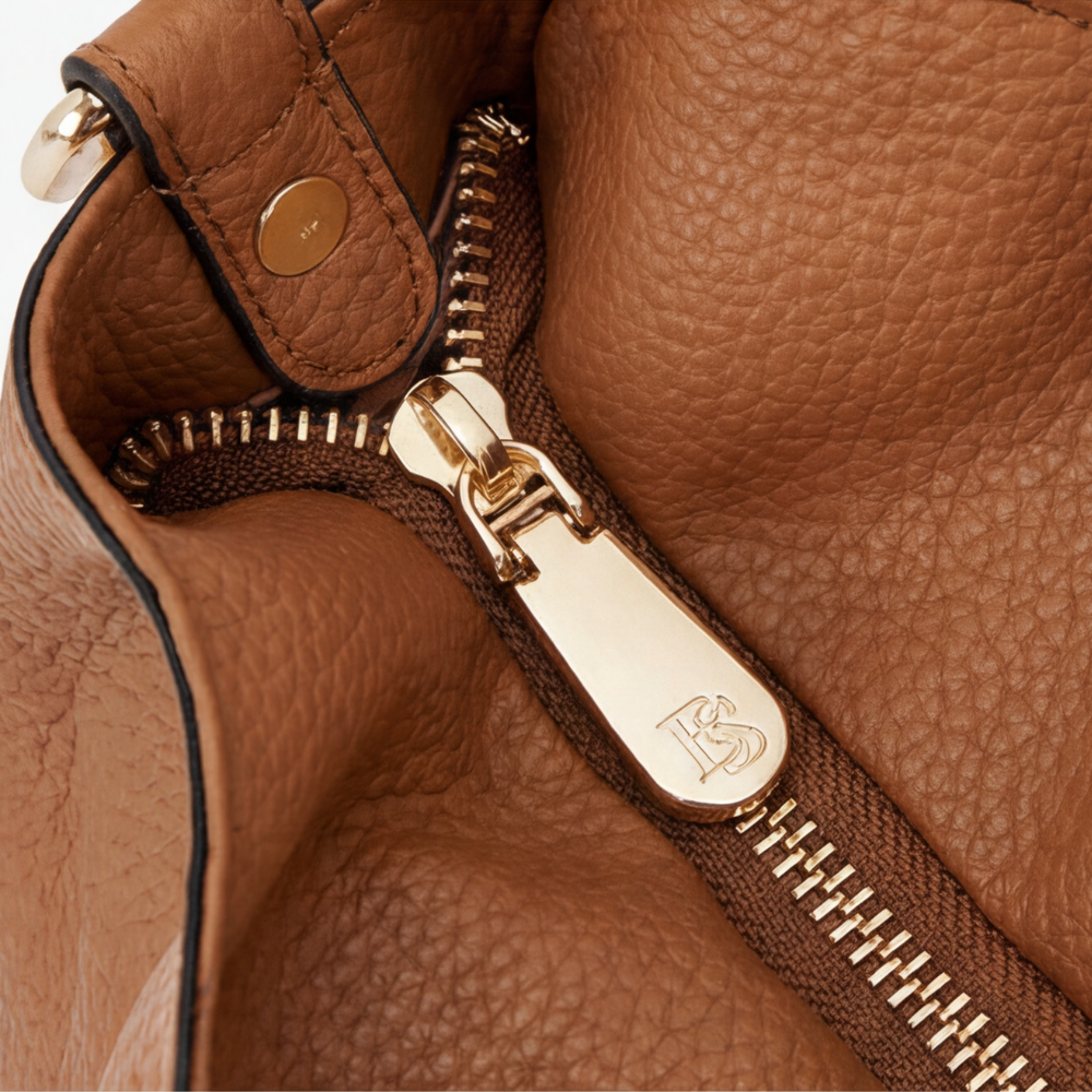 Hobo Bag Soft Faux Leather Five Interior Compartments