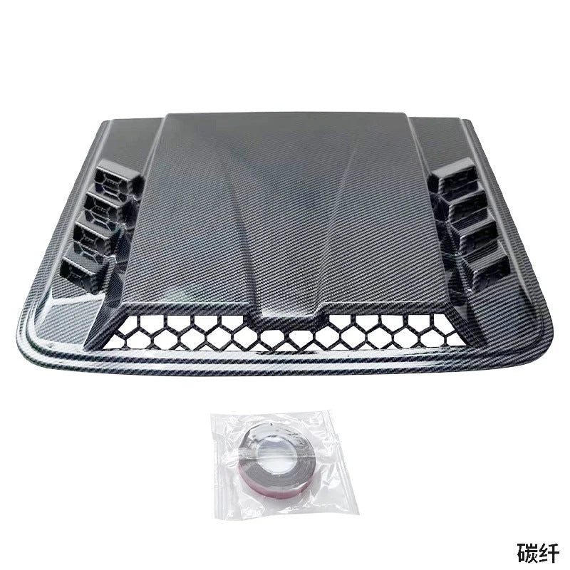 Hood Scoop Universal Fit ABS Plastic Tool Free Installation