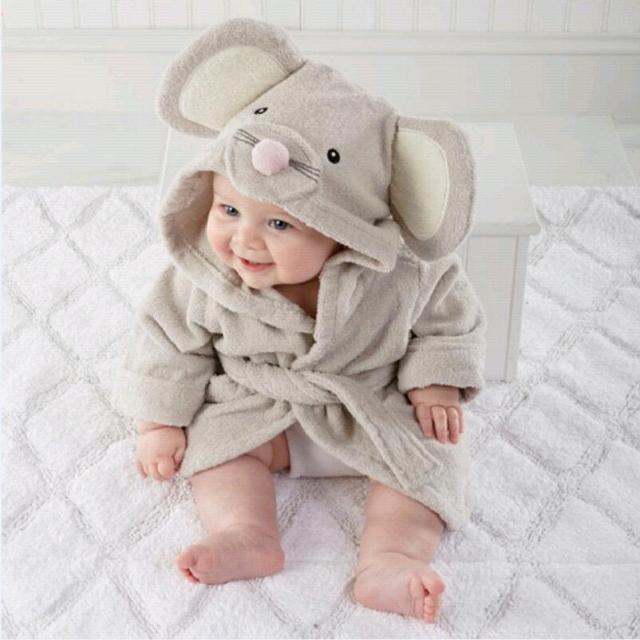 Hooded Baby Towel Soft Organic Cotton Quick Absorbency