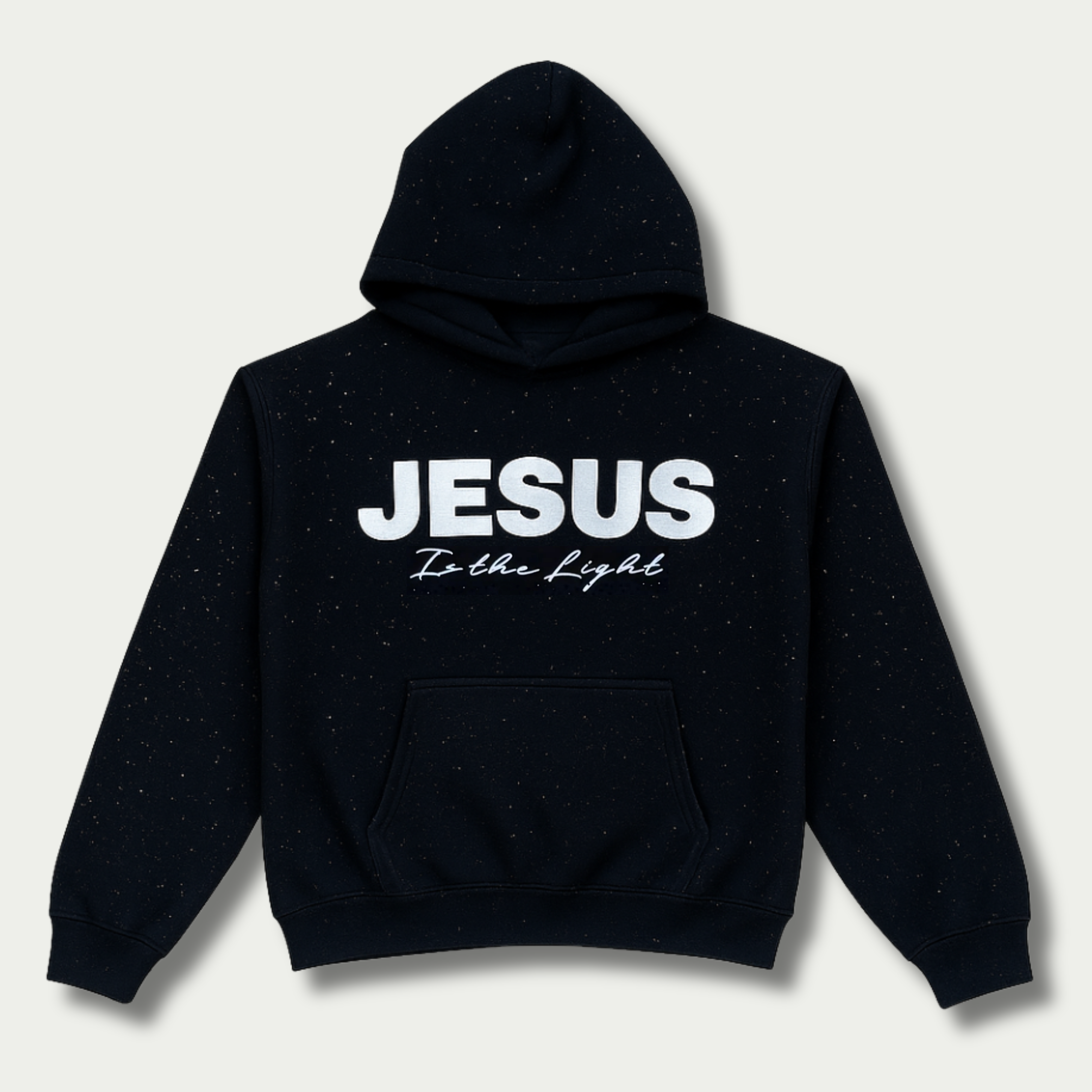 Hoodie Unisex Rhinestone Faith Graphic Ultra Soft