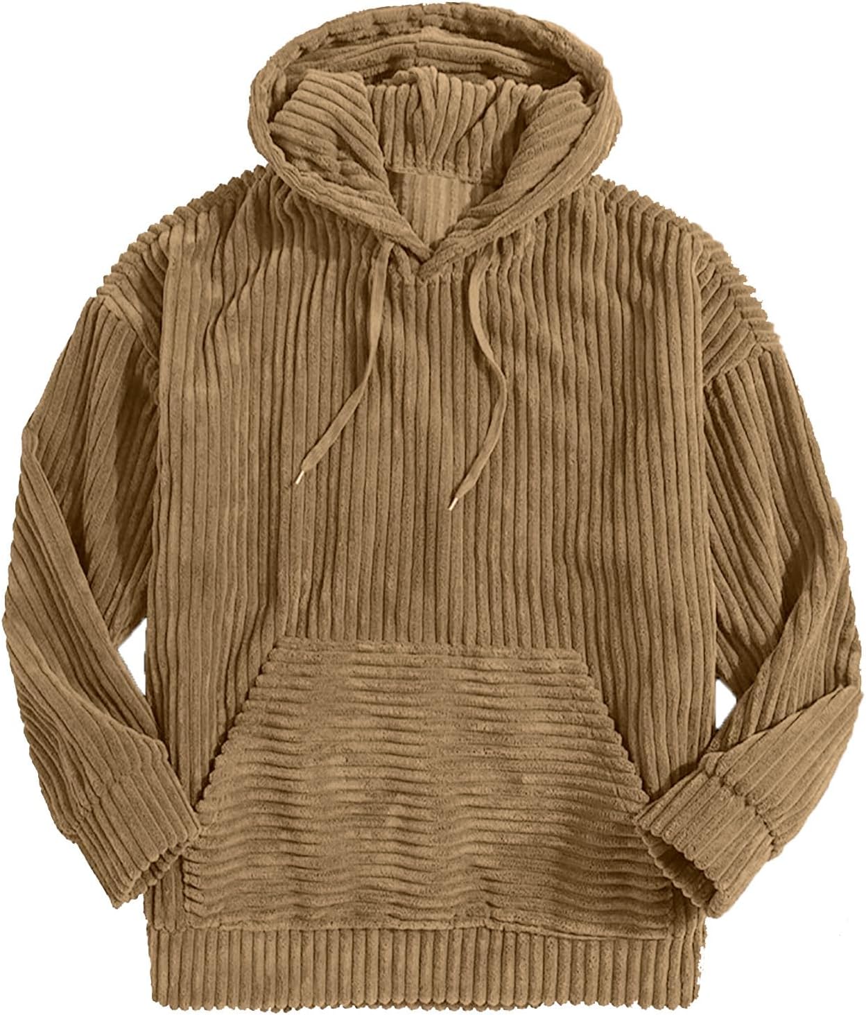 Hoodie Velour Stretch Corduroy Easy Care