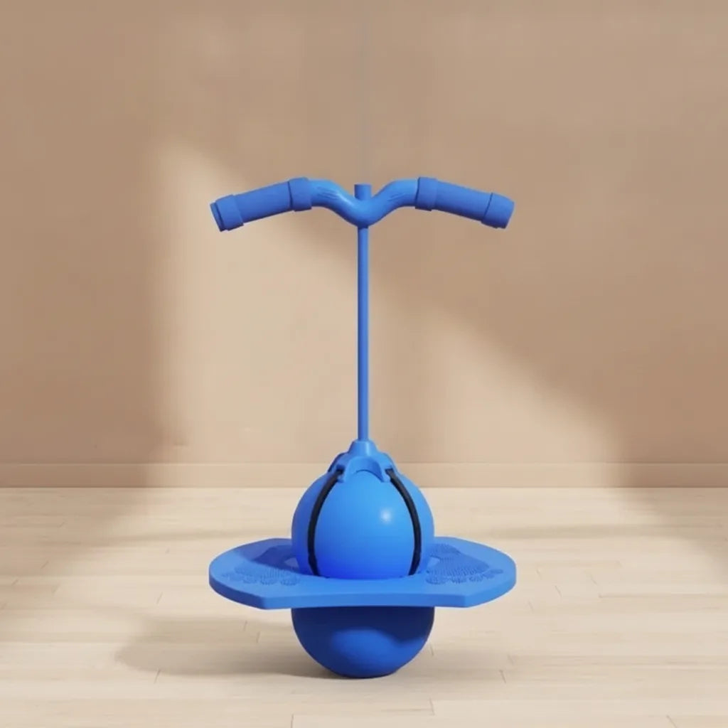 Hopping Ball Non-Slip Platform Adjustable Handle Supports 330 lb