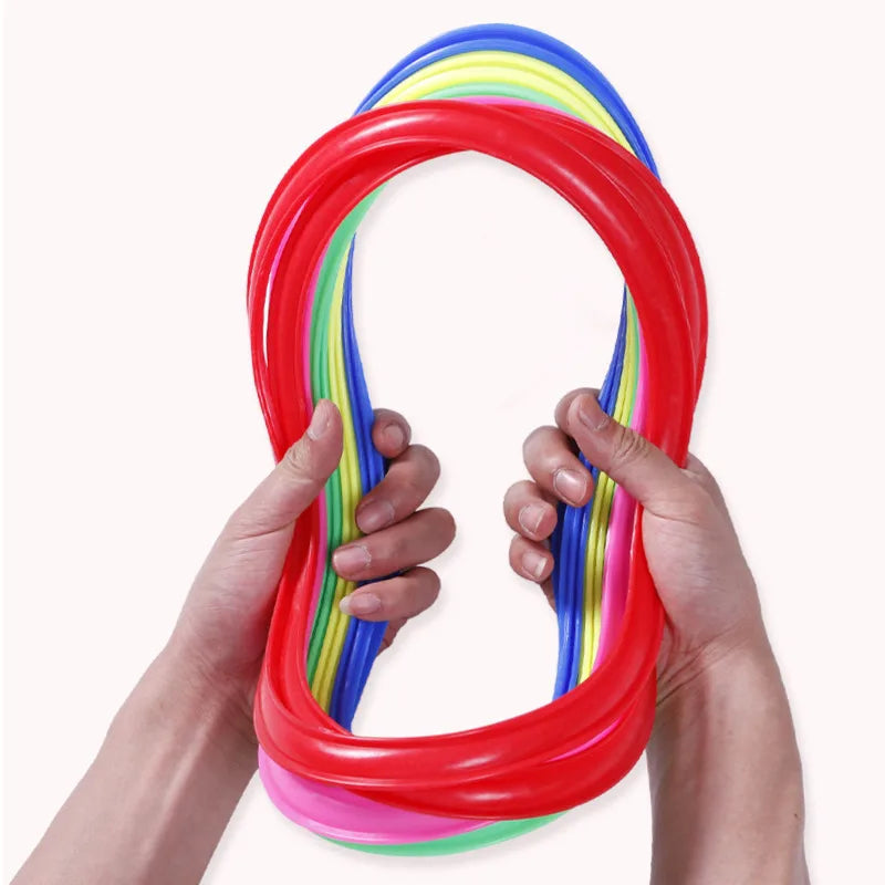Hopping Ring Set Multicolor Connectable Set of 10