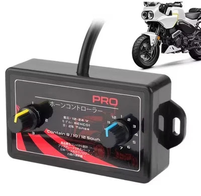 Horn Control Unit Dual Rotary 12/24V Compatible