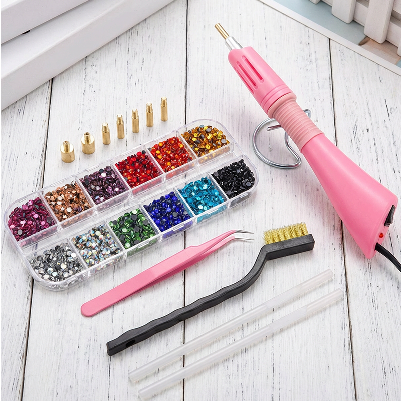 Hotfix Rhinestone Set Fast-Heating 7 Tips