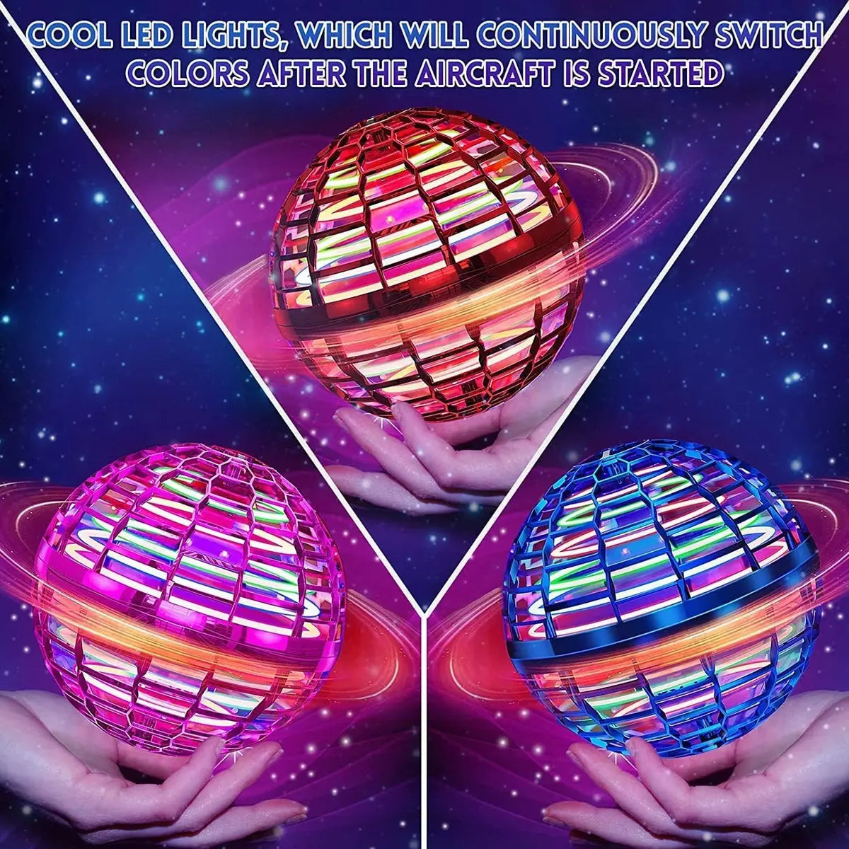 Hover Ball Touch-Free Hand Control USB Rechargeable
