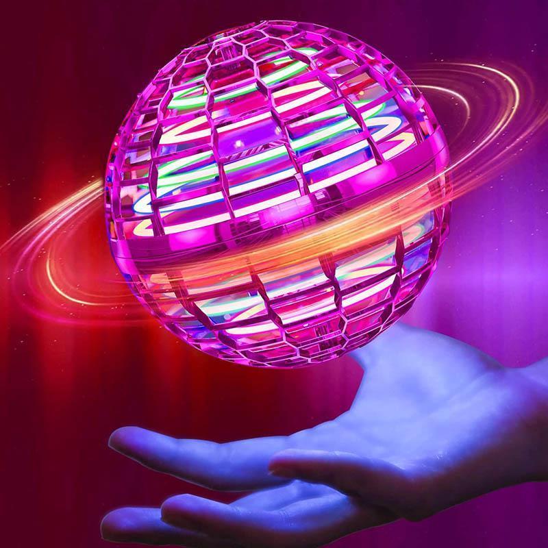 Hover Ball Toy Enclosed Cage USB Rechargeable Indoor & Outdoor