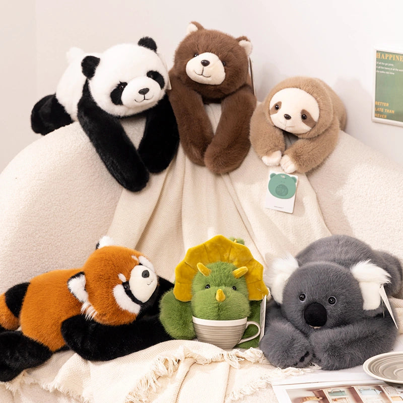 Hug-Shaped Plush Toy Soft Polyester Stress Relief 45cm