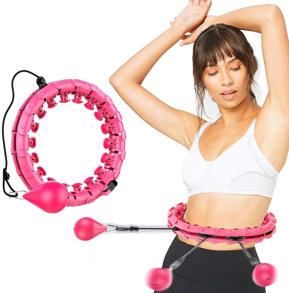 Hula Hoop Weighted & Adjustable Detachable Links