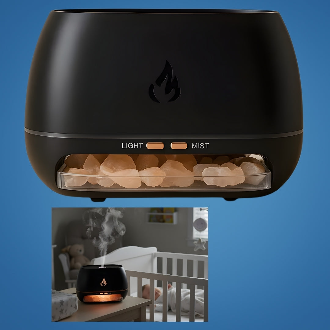 Humidifier Himalayan Salt Stones Ultrasonic Mist