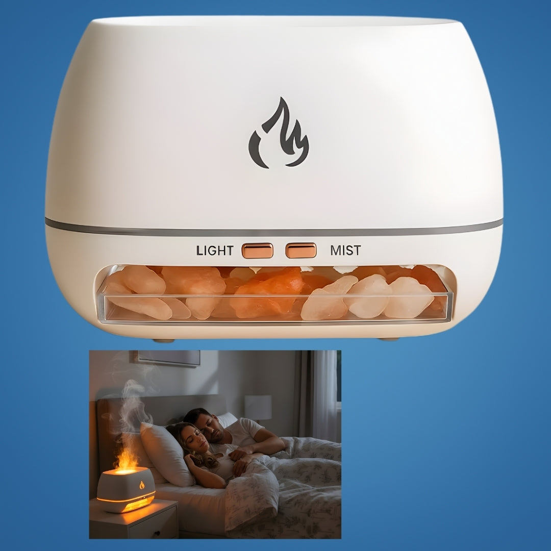 Humidifier Himalayan Salt Stones Ultrasonic Mist