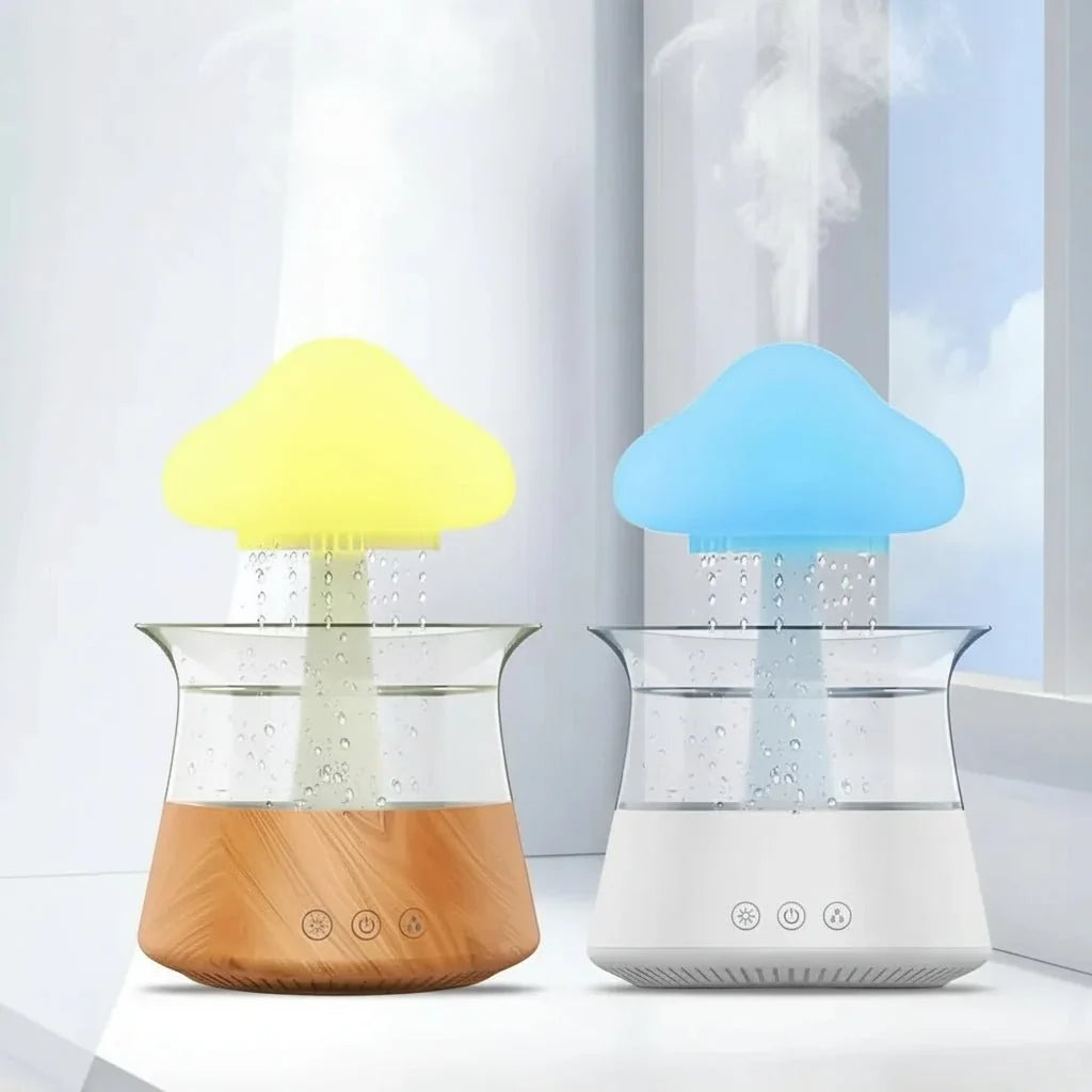 Humidifier Ultrasonic Cloud Shape Rain Effect
