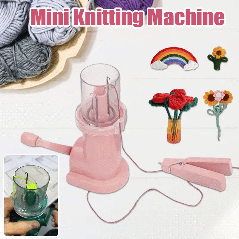 I-Cord Knitting Machine Fast Production Clip Weights