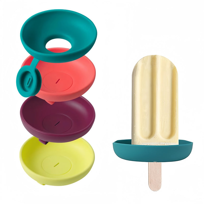 Ice Cream & Popsicle Holder Drip Guard BPA-Free Silicone