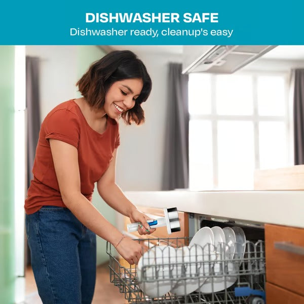Ice Cream Sandwich Scoop Half-Cup Portion One-Handed & Dishwasher-Safe