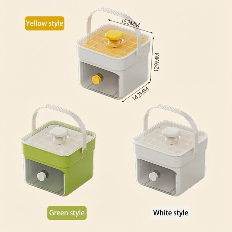 Ice Cube Tray One-Press Release BPA-Free & Stackable