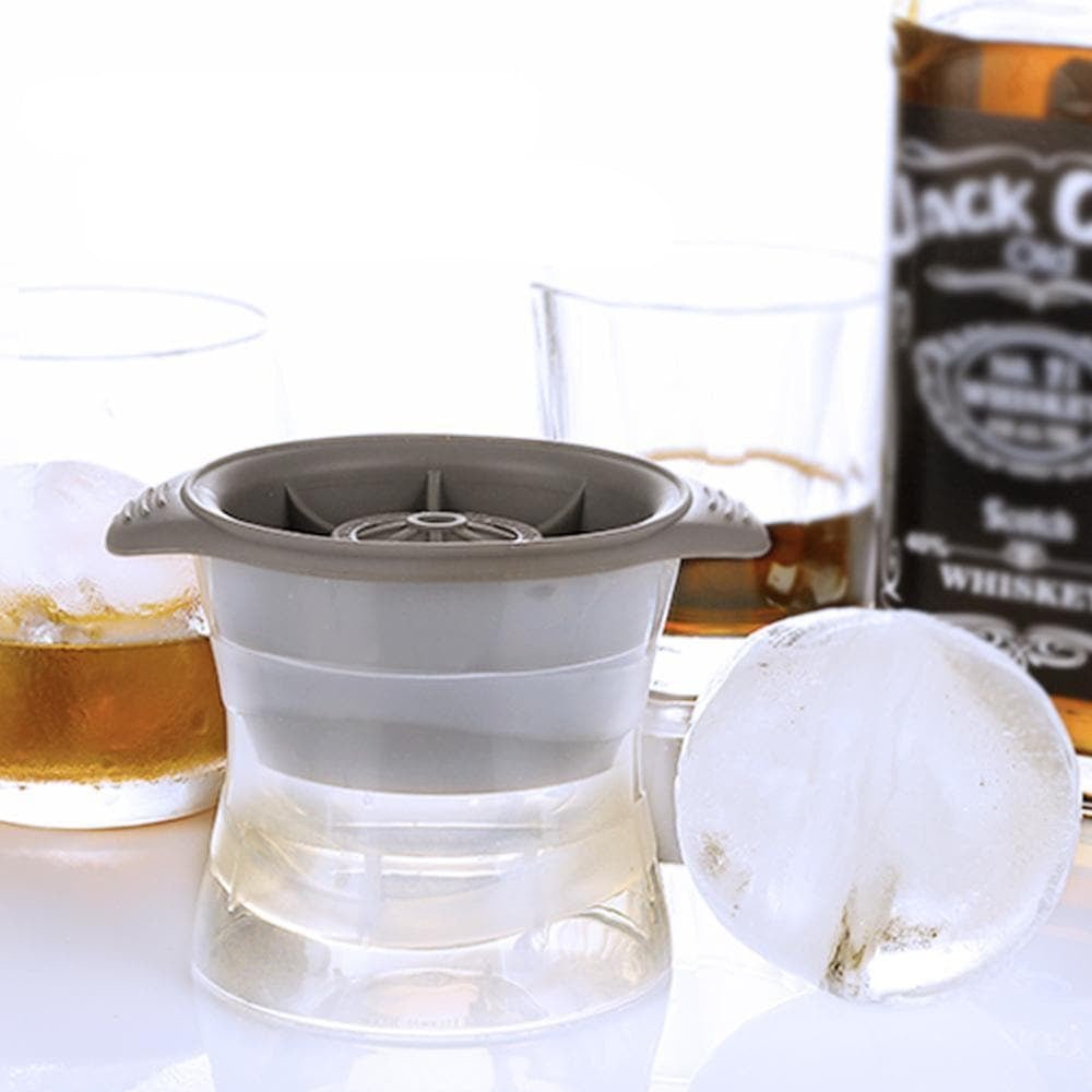 Ice Sphere Mold Silicone Large 2.6 Inch Slow Melting