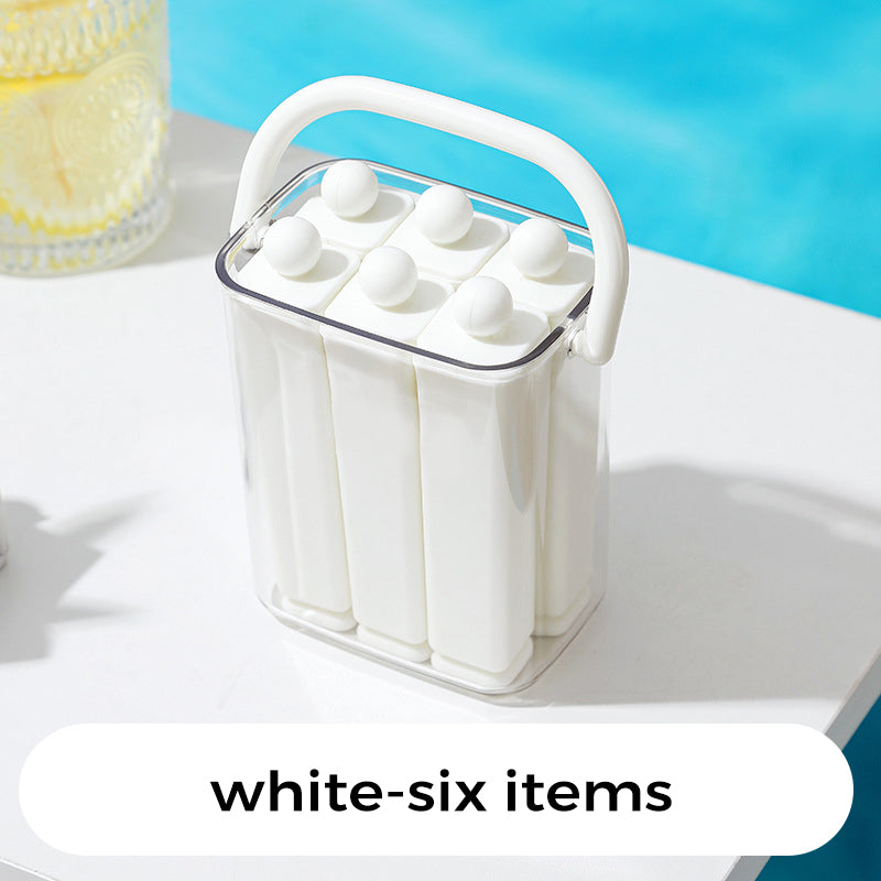 Ice Stick Mold Set Flexible Silicone Fits Narrow Bottles
