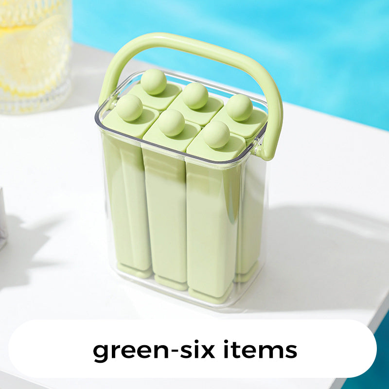 Ice Stick Mold Set Flexible Silicone Fits Narrow Bottles