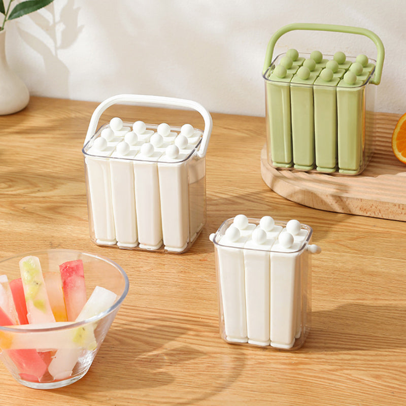 Ice Stick Mold Set Flexible Silicone Fits Narrow Bottles
