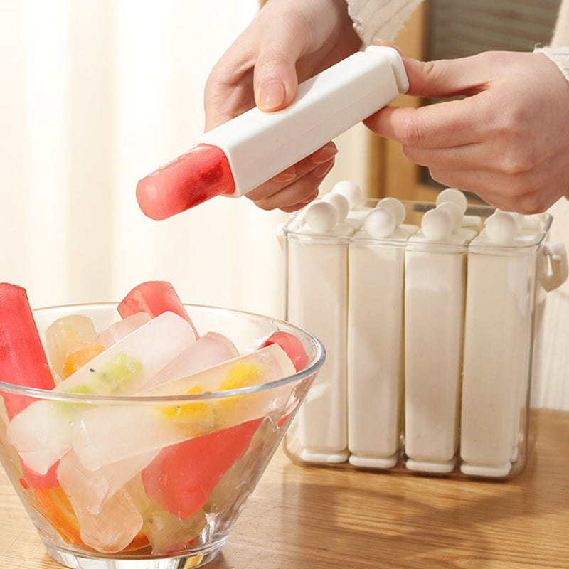 Ice Stick Mold Set Flexible Silicone Fits Narrow Bottles