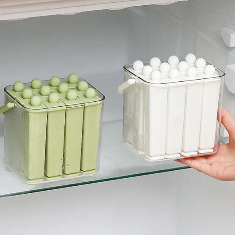 Ice Stick Tray Flexible Silicone Sealed Storage Box