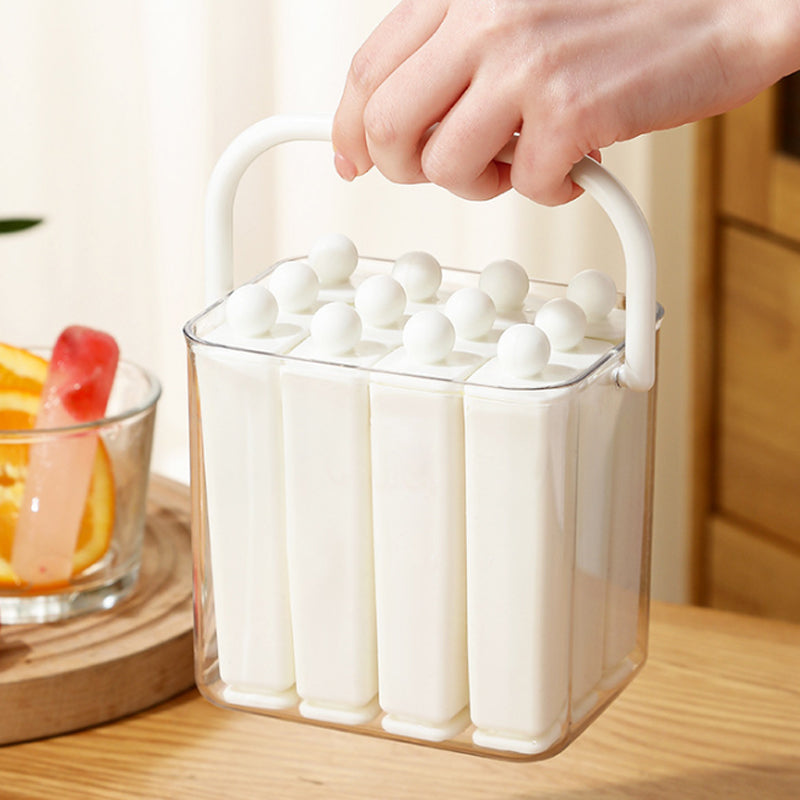 Ice Stick Tray Flexible Silicone Sealed Storage Box