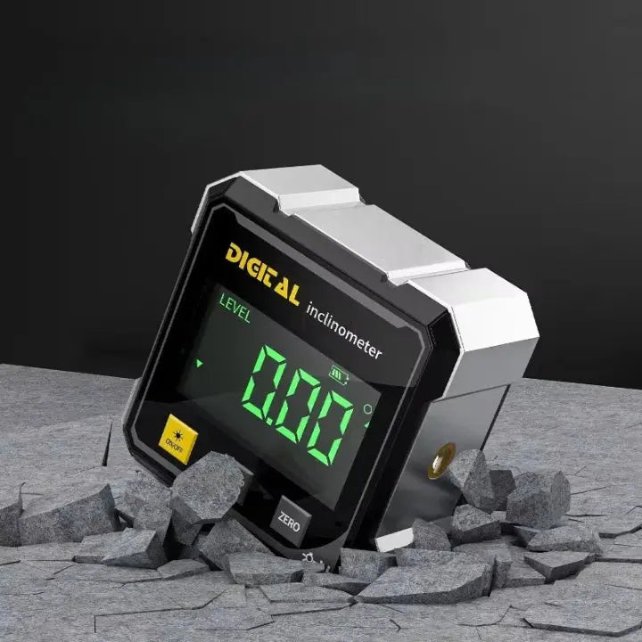 Inclinometer Bright Display Laser Line Magnetic Base