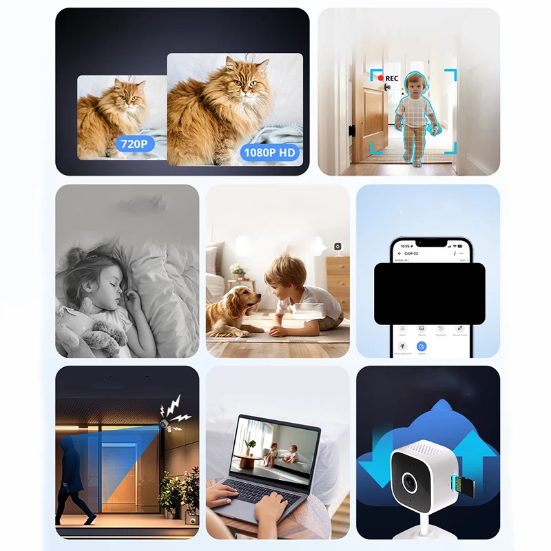 Indoor Camera Full HD AI Person Detection
