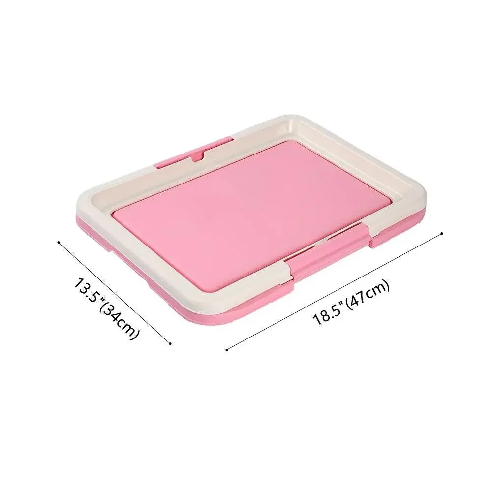 Indoor Dog Toilet Non-Slip Mat & Sturdy Frame Easy Clean