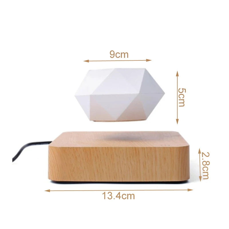 Indoor Floating Plant Pot 360° Rotation Lightweight & Cable-Free