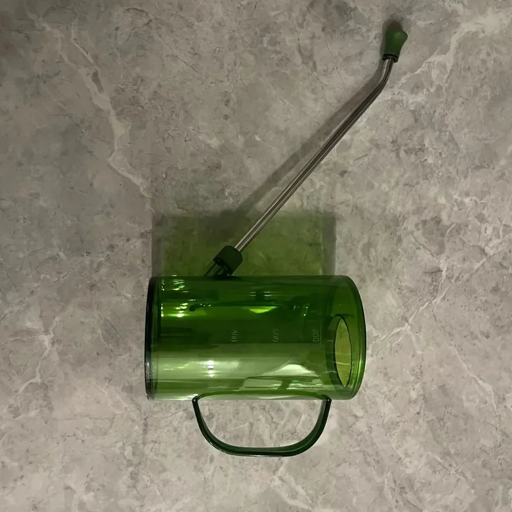 Indoor Watering Can Long Metal Spout Measurement Markings