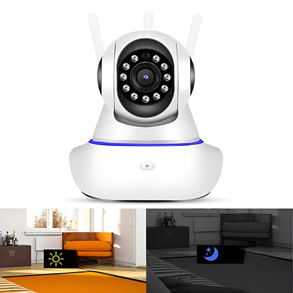 Indoor Wi-Fi Camera 1080p Pan & Tilt Night Vision