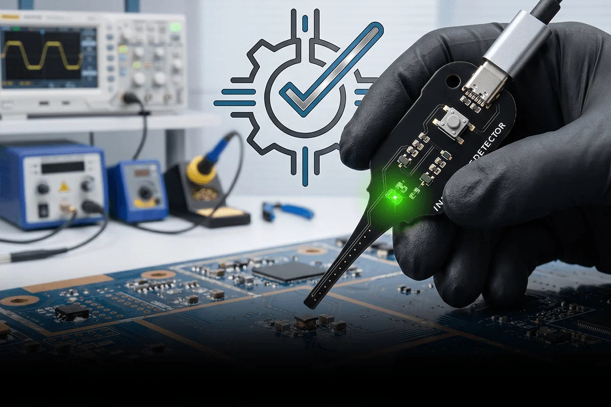 Inductance Meter Contactless Testing & LED Indicator