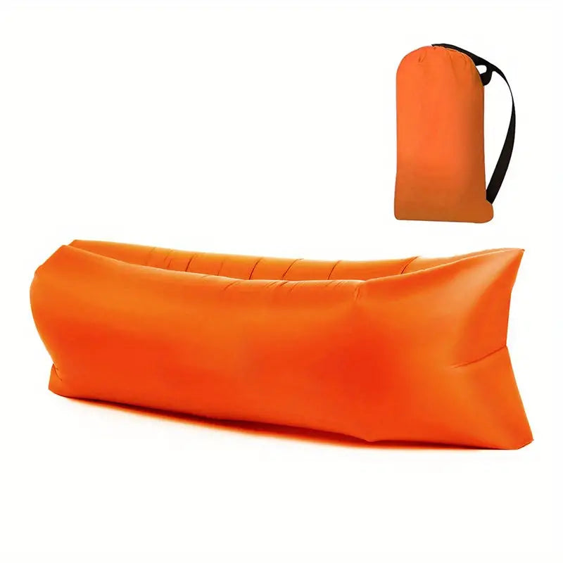 Inflatable Air Lounger No-Pump Ultralight Tear-Resistant Polyester