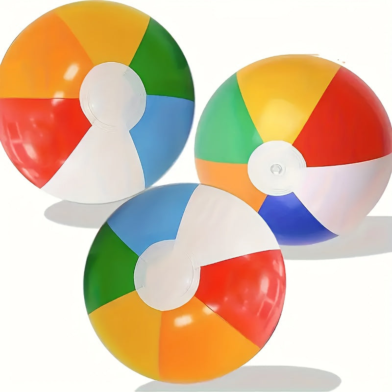 Inflatable Beach Ball Multicolored PVC 22 cm