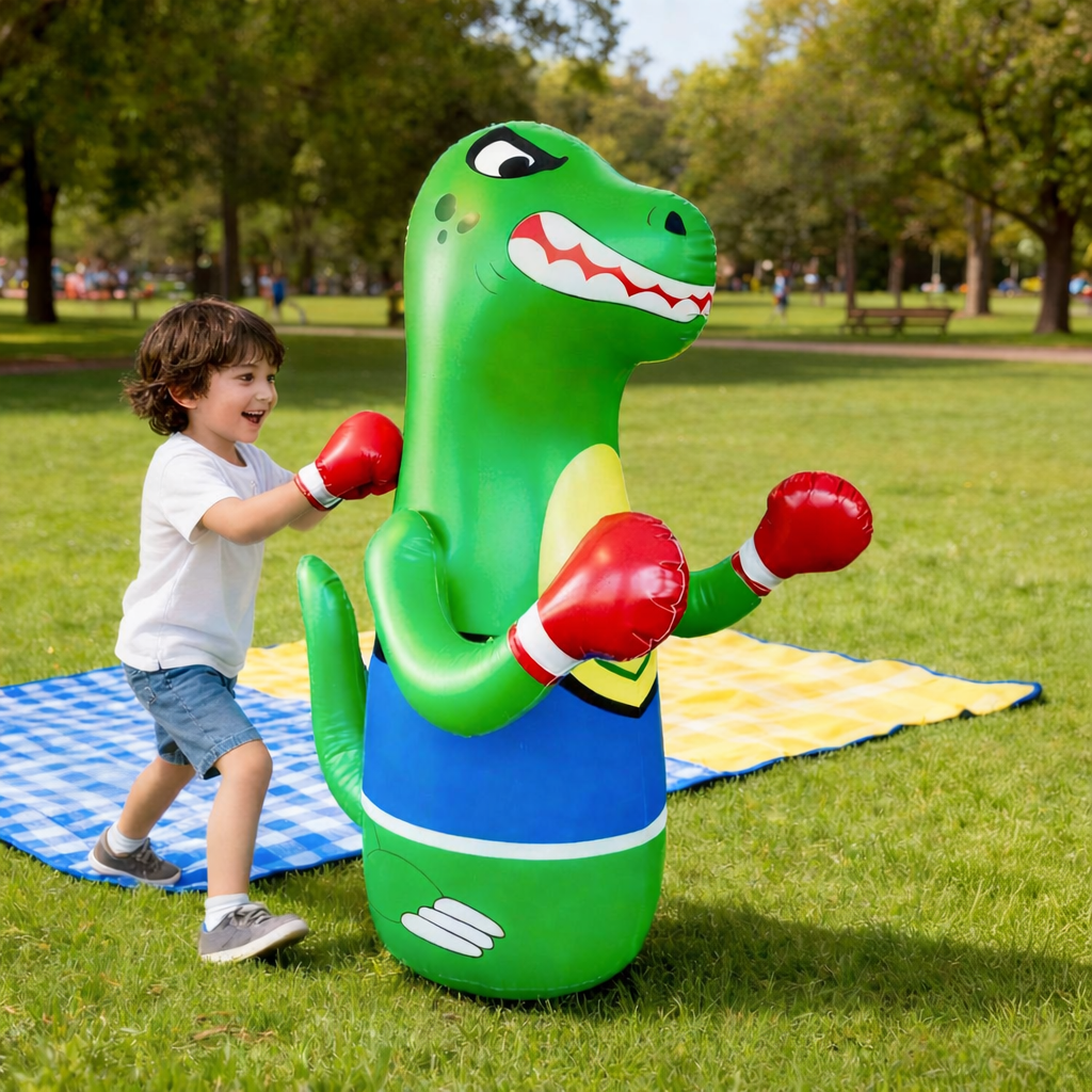 Inflatable Boxing Figure 47 Inch Sand-Filled Base & Pump