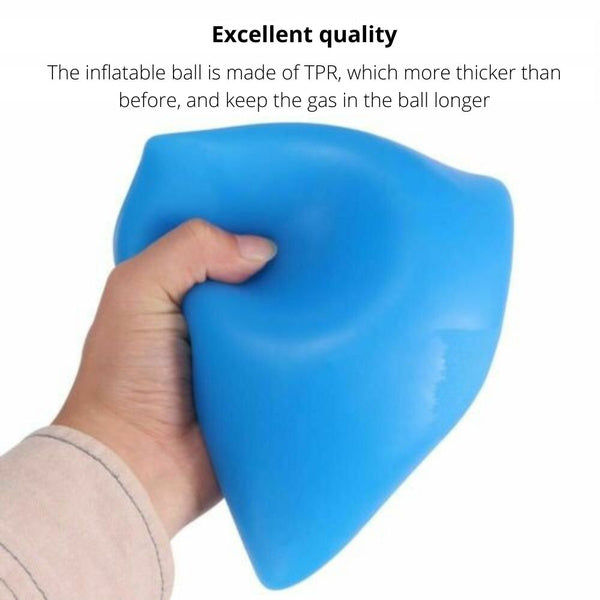 Inflatable Jumping Ball Tear-Resistant TPR Set of 2