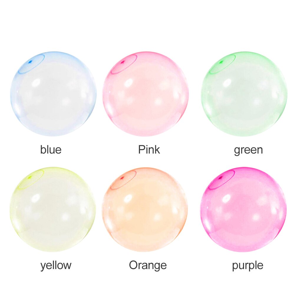 Inflatable Jumping Ball Tear-Resistant TPR Set of 2
