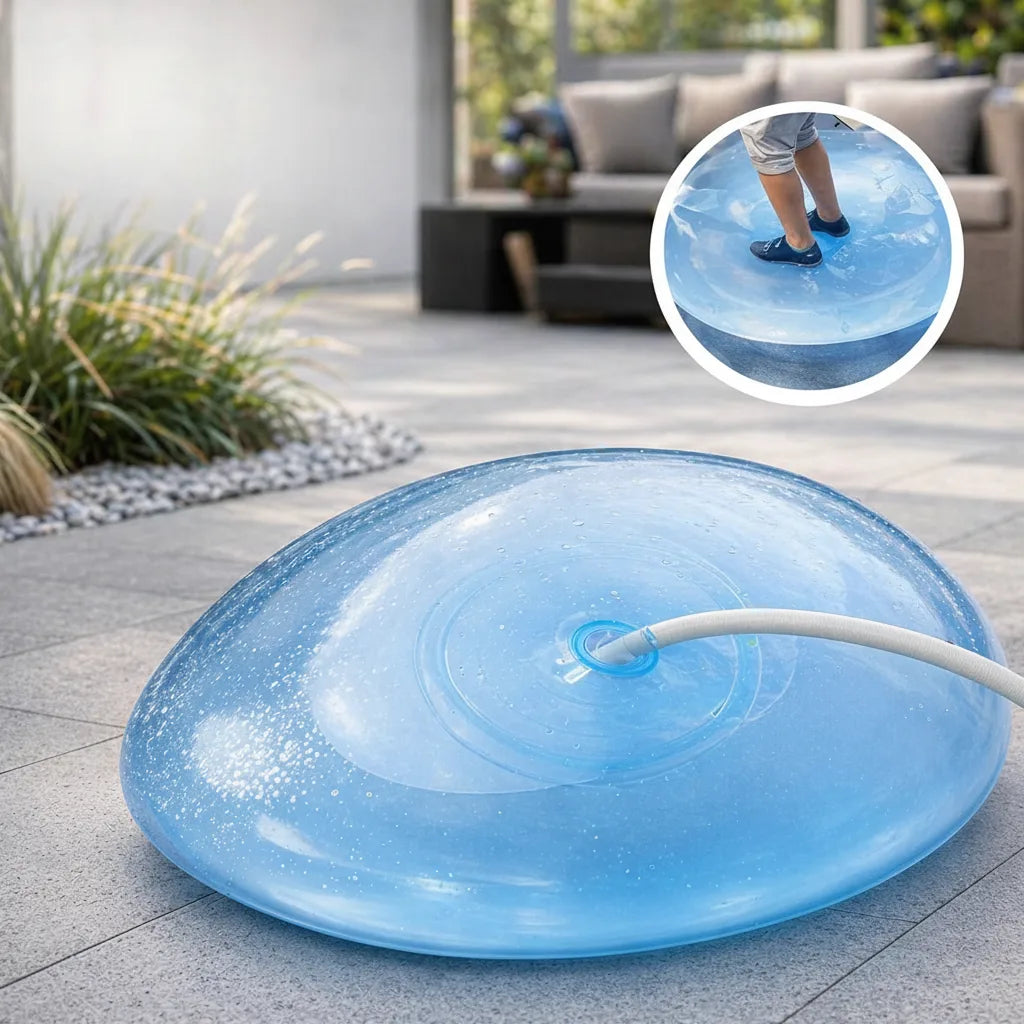 Inflatable Play Ball Tear-Resistant Self-Sealing Valve
